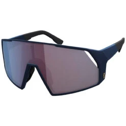 Scott Pro Shield Sunglasses Submariner Blue/blue Chrome Enhancer